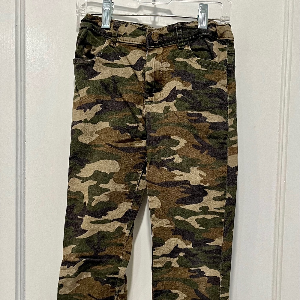 Appaman Camouflage Pants with Adjustable Waist Size 7